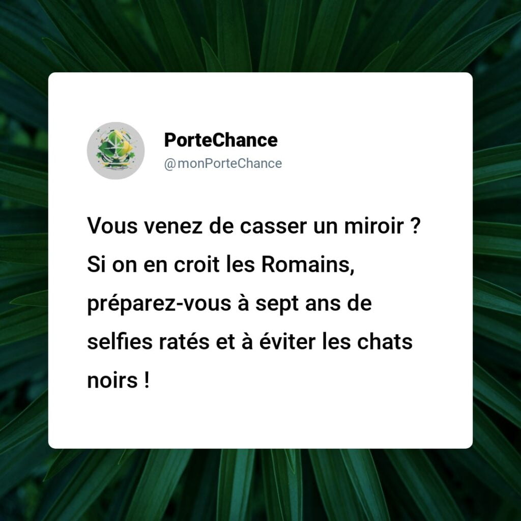 Est-ce vraiment de la malchance de briser un miroir ? Démêler mythes et réalité