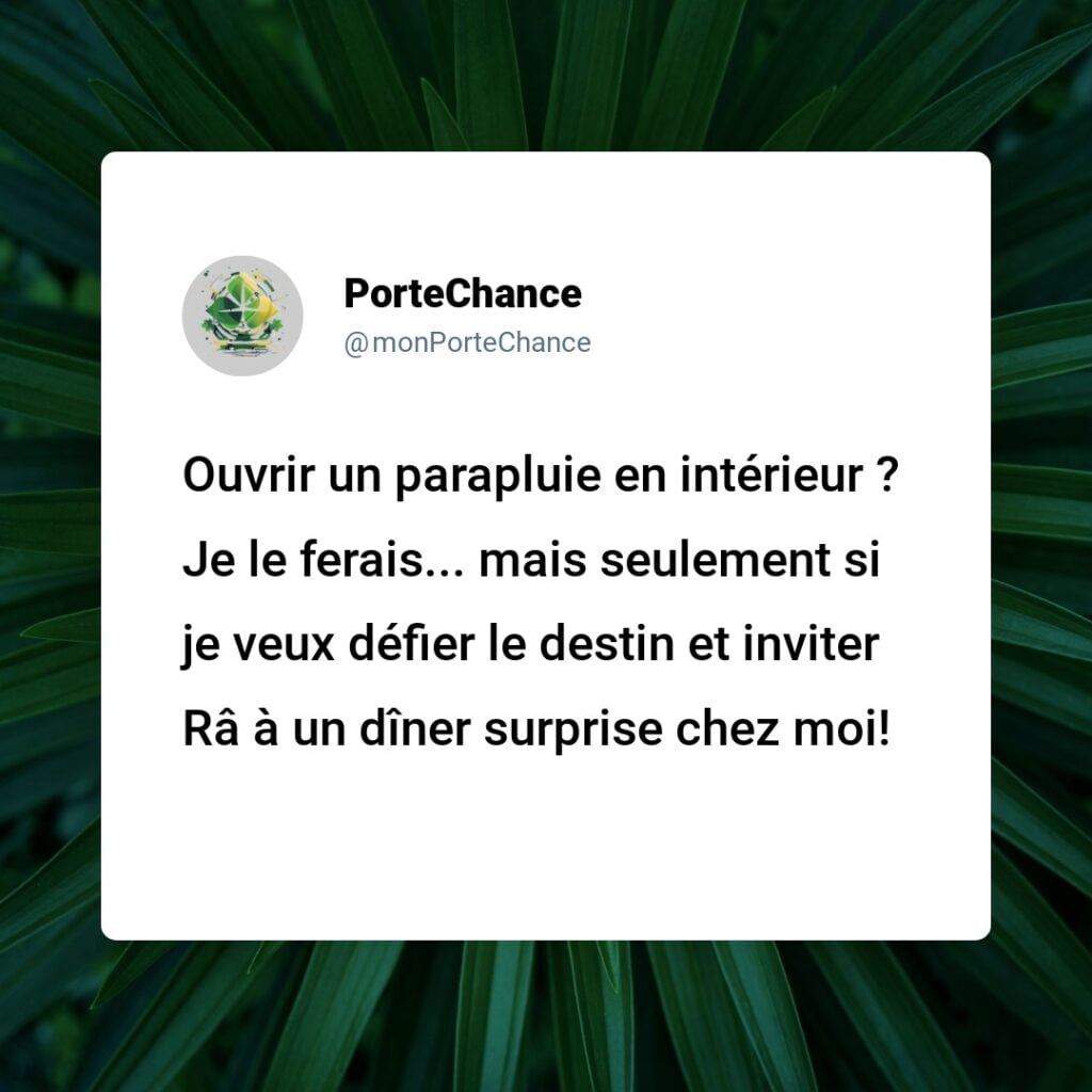 Est-ce de la Malchance d'Ouvrir un Parapluie à l'Intérieur ? Démystification des Superstitions avec des Faits