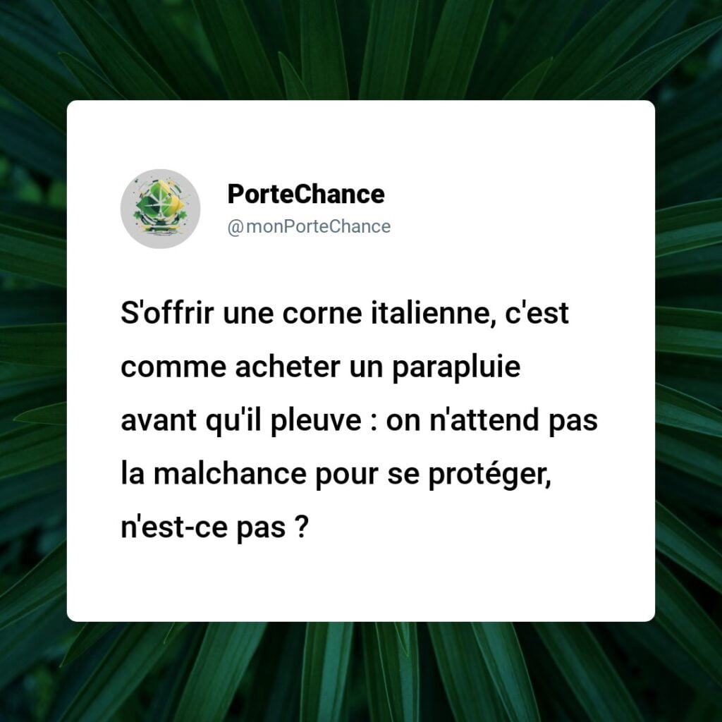 Est-ce de la Malchance de S'offrir une Corne Italienne ? Démystification de la Superstition