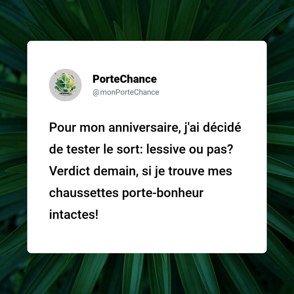 Est-ce de la malchance de faire la lessive le jour de son anniversaire ? Démystification des superstitions avec des faits