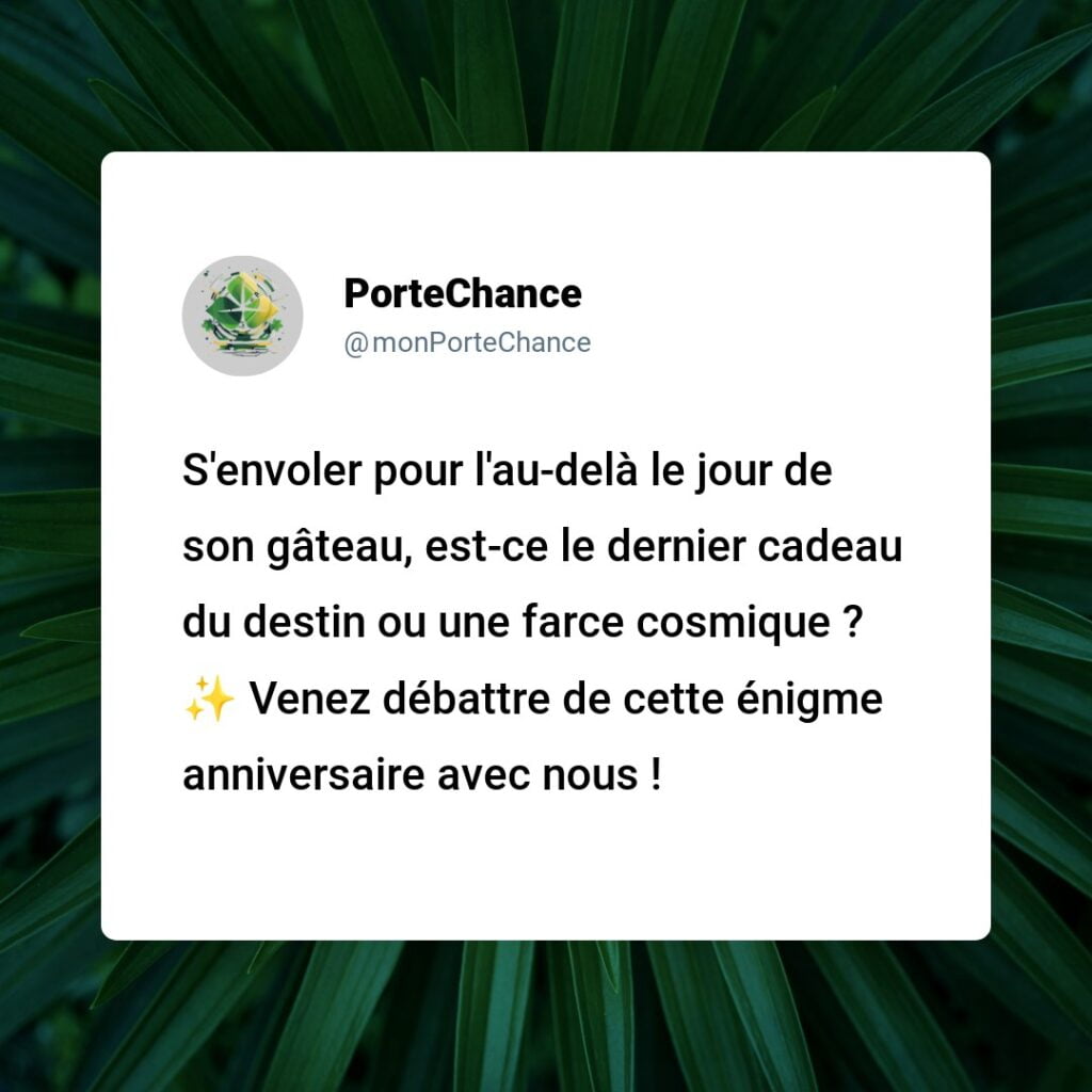 Est-ce un signe de chance de mourir le jour de son anniversaire ? Décryptage d'une superstition fascinante