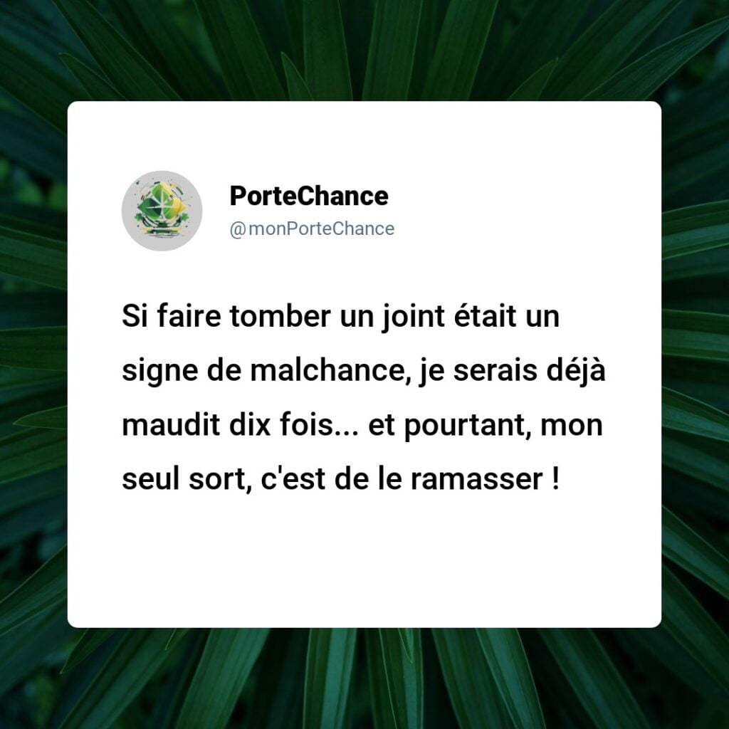 Est-ce de la malchance de laisser tomber un joint ? Démystification des superstitions autour du cannabis