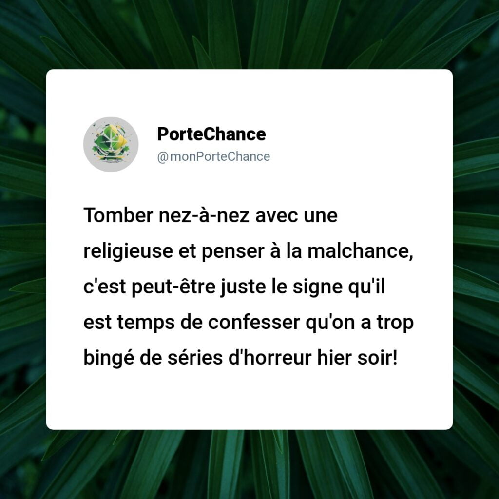 Est-ce de la Malchance de Croiser une Nonne ? Démystification des Superstitions avec des Faits